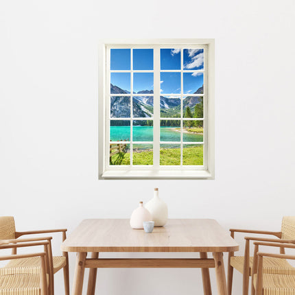 Wandtattoo - Fensterblick<br/>"See Türkis"