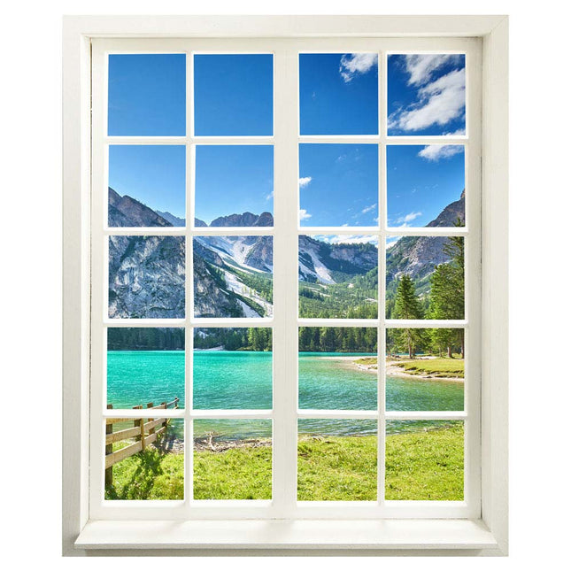 Wandtattoo - Fensterblick<br/>"See Türkis"