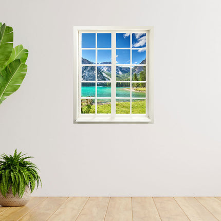 Wandtattoo - Fensterblick<br/>"See Türkis"
