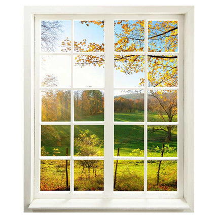 Wandtattoo - Fensterblick<br/>"Waldlichtung"