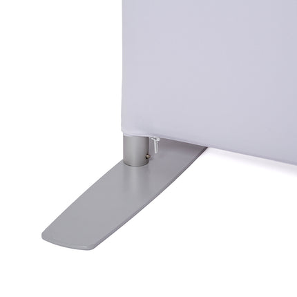 Zipper Wall Straight Basic mit Druck – textile Messewand & Präsentationswand