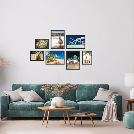 Poster-Set - 7 Poster - beidseitig<br/>"Australien"