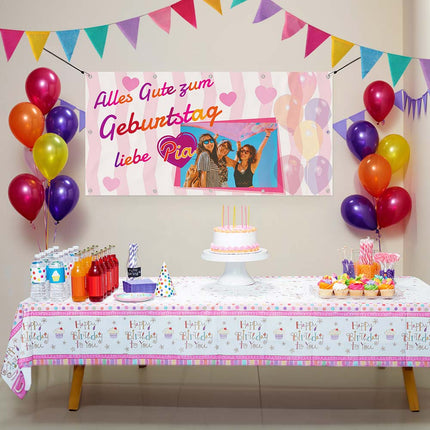 Banner selbst gestalten mit Foto und Text