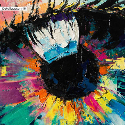 Leinwandbild "Das Auge"