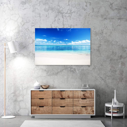 Leinwandbild "Strand und Meer"