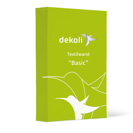 Textilwand „Basic“ mit Druck – Messe- & Eventwand in 4 Größen