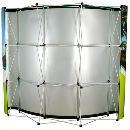Messedisplay - "Curved Plus"- mit Druck